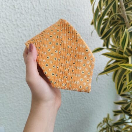 Gravata Drapeada Amarela - Image 3