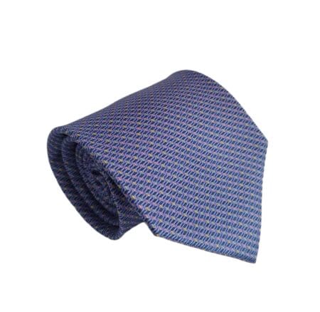 Gravata de Seda Azul