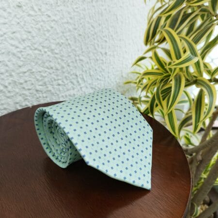 Gravata de Seda Verde - Imagem 3