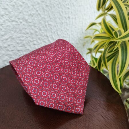 Gravata de Seda Vermelha - Image 3