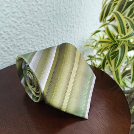 Gravata de Seda Verde - Imagem 2