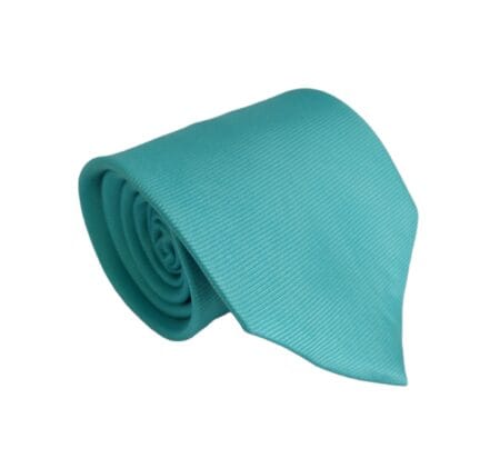 Gravata de Seda Azul Tiffany