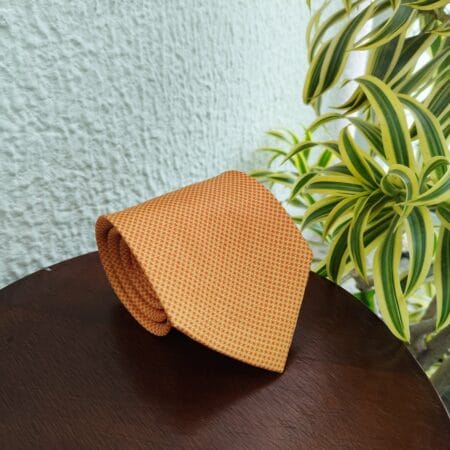 Gravata de Seda Laranja - Image 2