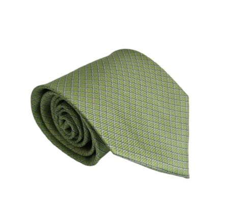 Gravata de Seda Verde