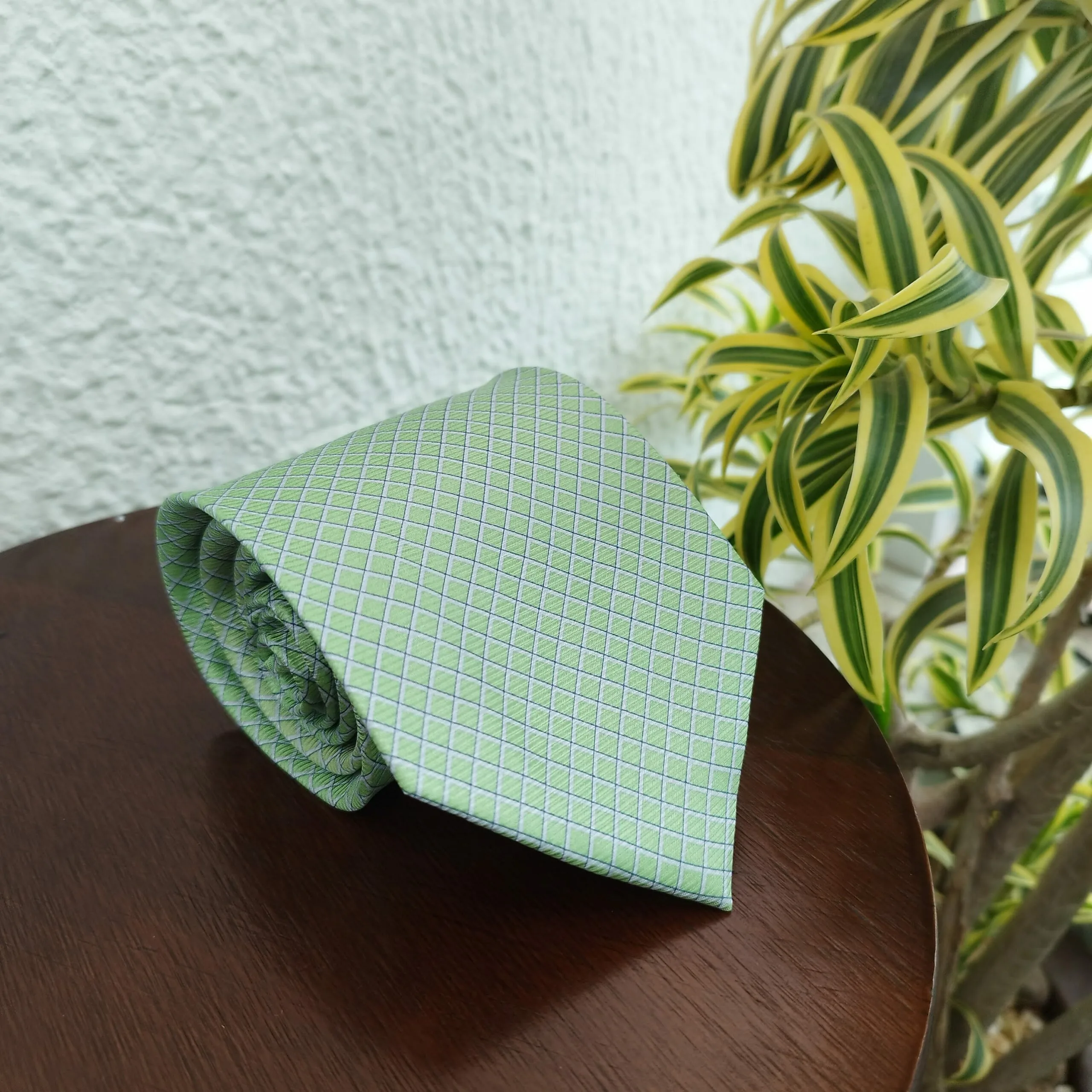 Gravata de Seda Verde - Image 2