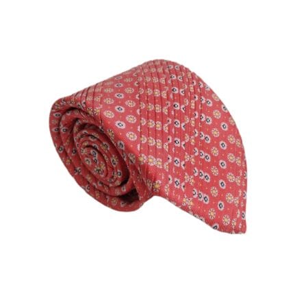 Gravata Drapeada Rosa