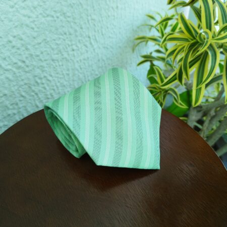 Gravata de Seda Verde - Image 3
