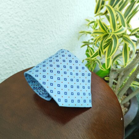 Gravata de Seda Azul - Image 2