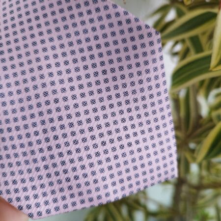 Gravata de Seda Rosa - Imagem 2