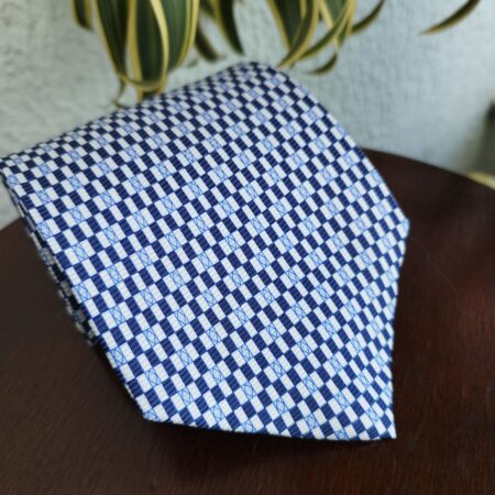 Gravata de Seda Azul - Image 2