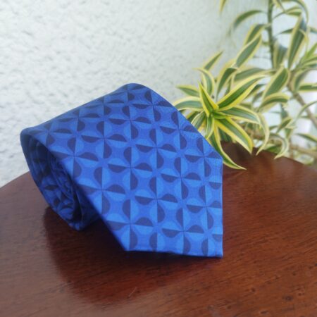 Gravata de Seda Azul - Image 2