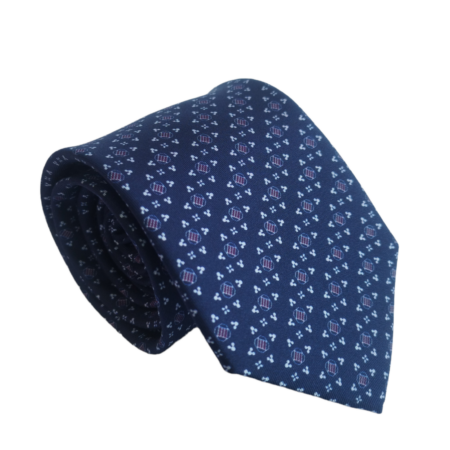 Gravata de Seda Azul