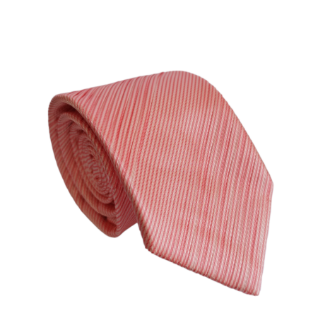 Gravata Drapeada Salmão