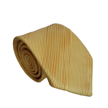 Gravata Drapeada Amarela