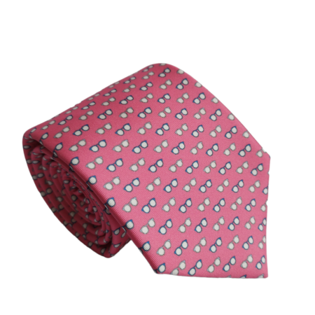Gravata de Seda Rosa