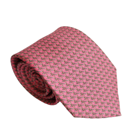 Gravata de Seda Rosa