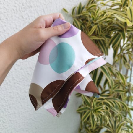 Lenço de Bolso de Cetim de Seda