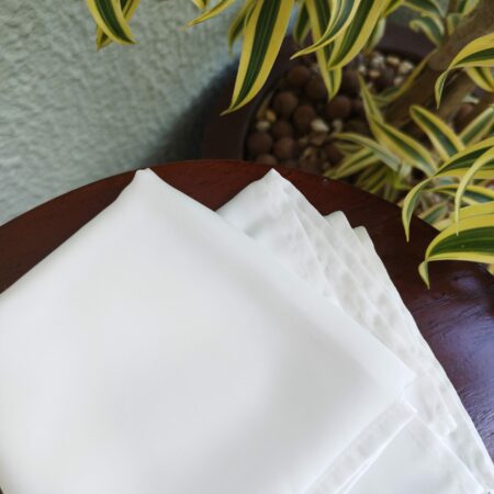 Lenço de Bolso de Cetim de Seda
