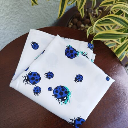 Lenço de Bolso de Cetim de Seda